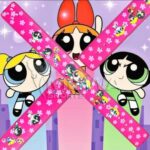 Power puff Girls Print Lever Gym Belt: Durable and Affordable Fitness Gear - Image 2